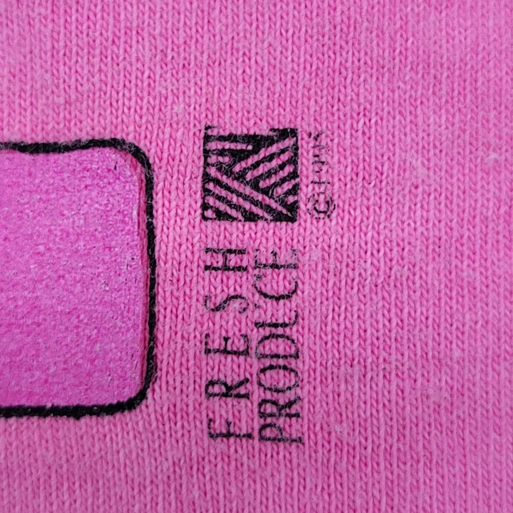 Fresh Produce Vintage Tee Pink Newport Beach Tulip Graphic 1995 V T-Shirt Medium - Picture 4 of 14